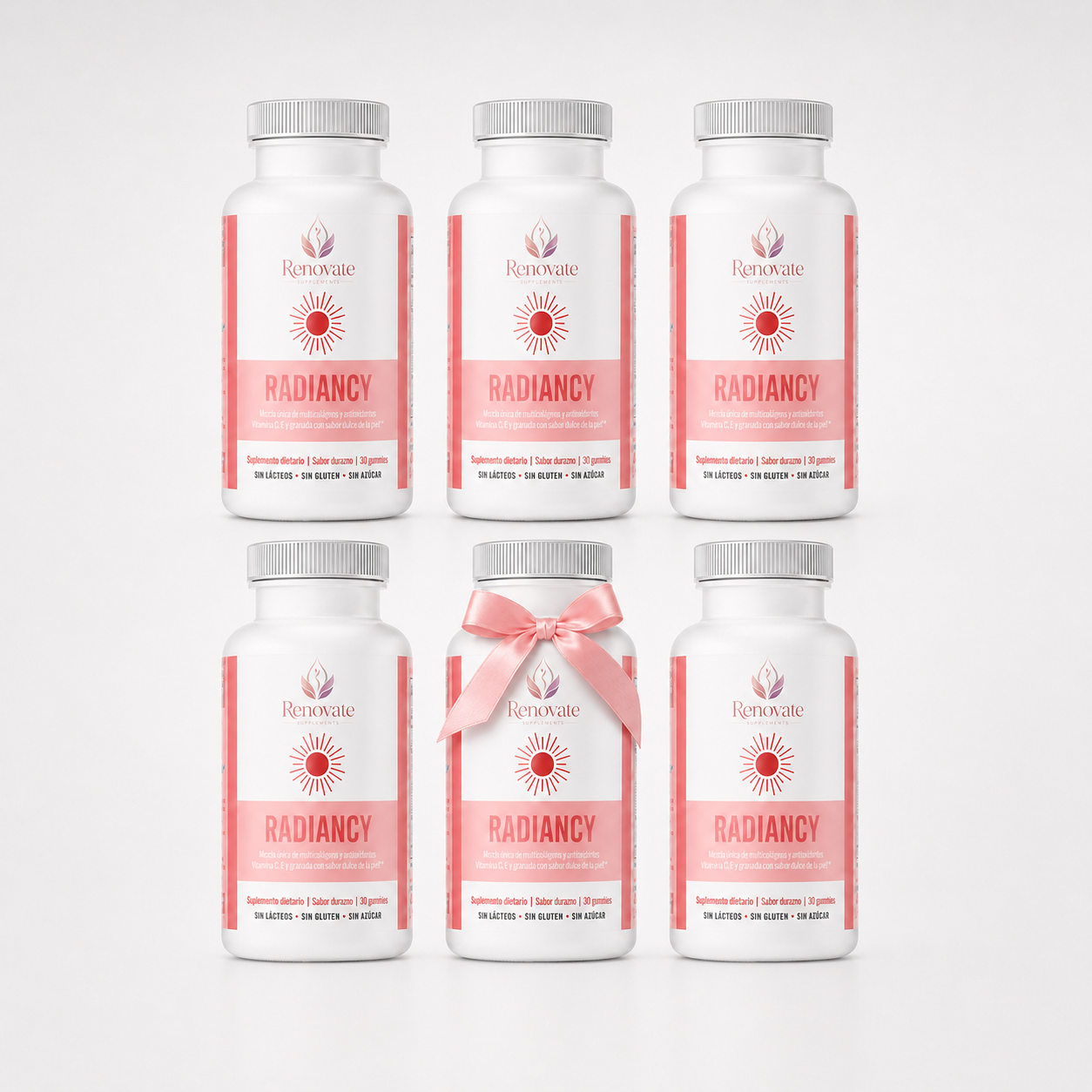 Radiancy | Gomitas para bienestar íntimo con probióticos y colágeno